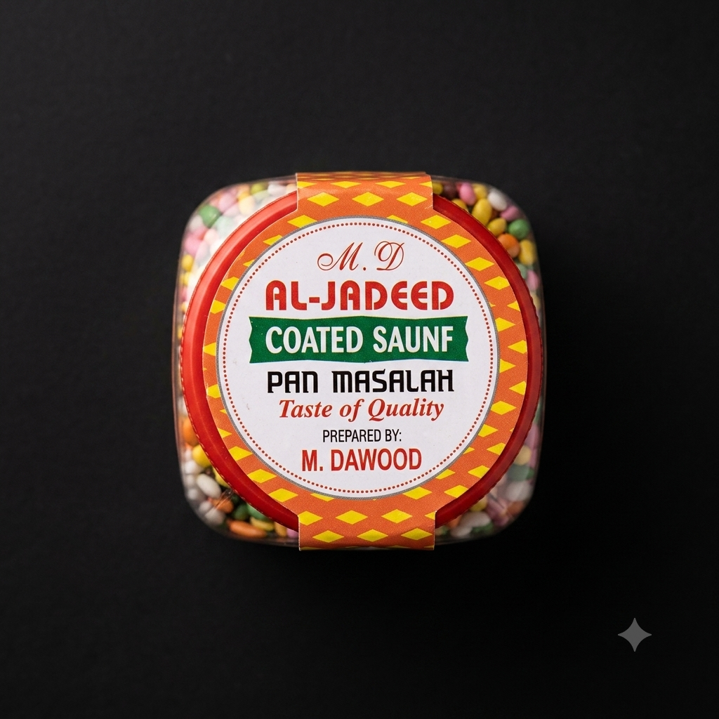 Coated Saunf